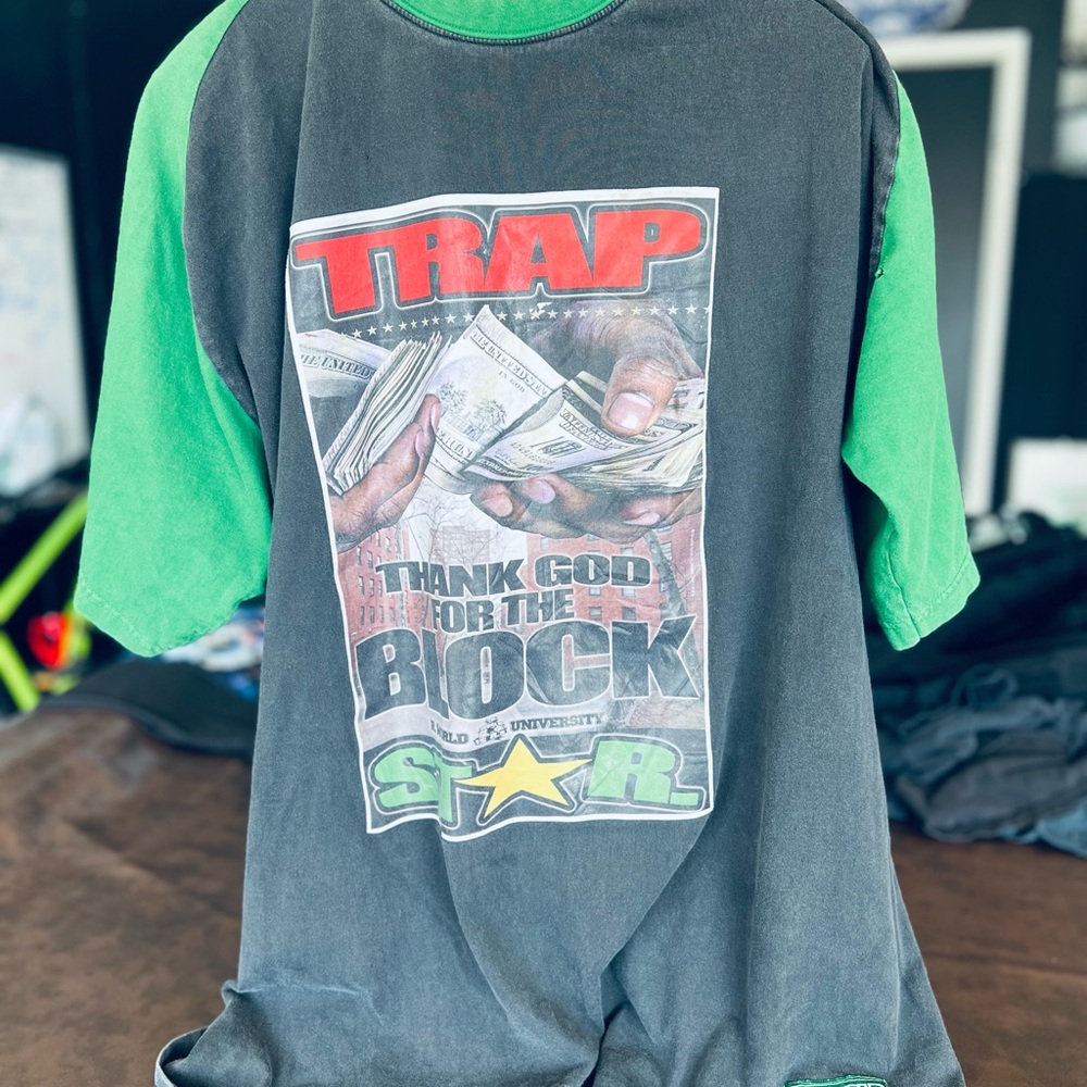 Trapstar R.World SIZE 2XL, THANK GOD FOR THE BLOCK